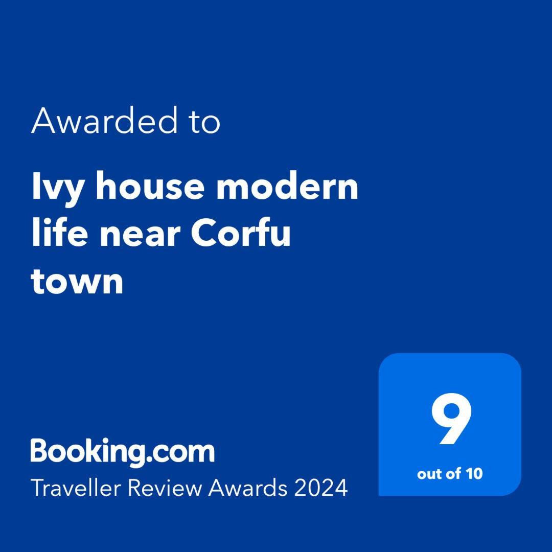 Appartamento Ivy House Modern Life Near Corfu Town Kontokali Esterno foto